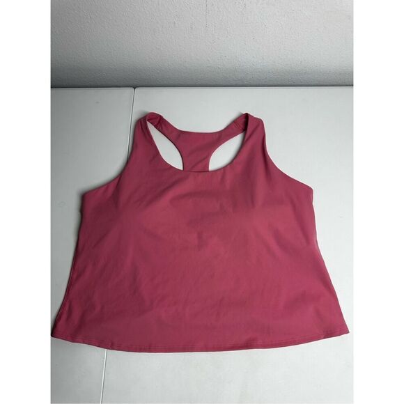 Old Navy Active Powersoft Sport Tank Top Bilt-in-Bra Dust Pink Size XXL - Picture 1 of 10